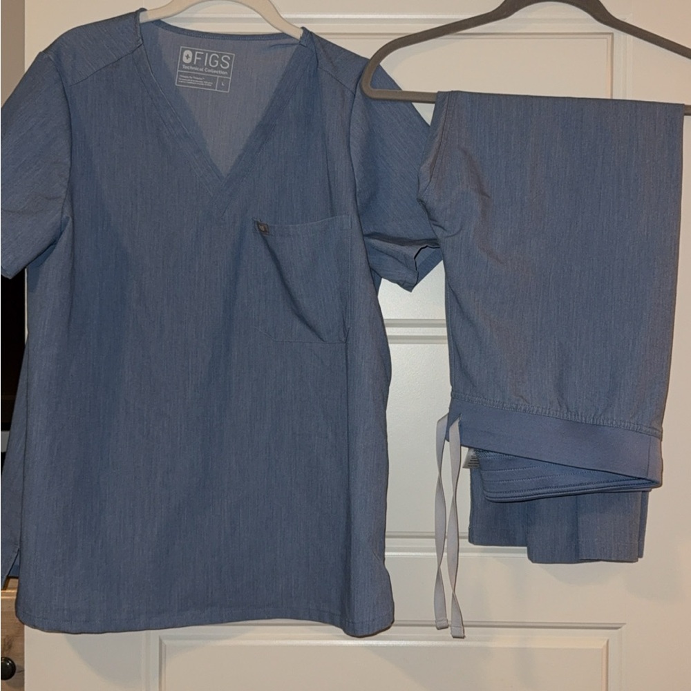 Figs Women's Top in Blue